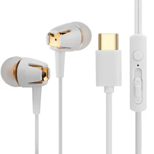 BassTide Wired Earbuds with Microphone